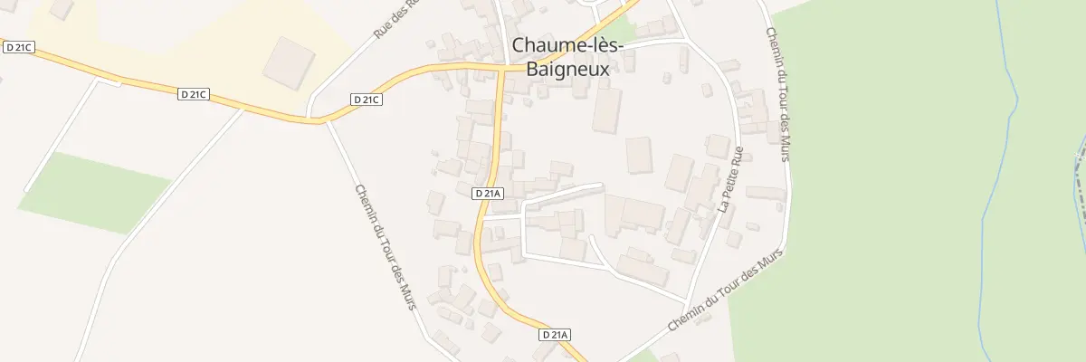Plan du 9004 Rle de l’Eglise à Chaume-lès-Baigneux