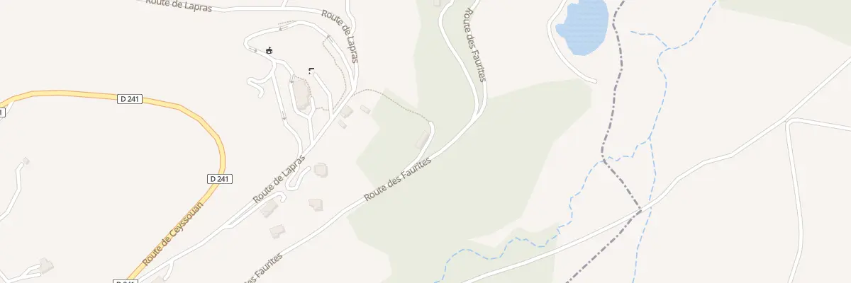 Plan du 5075 Les Faurites à Chalencon