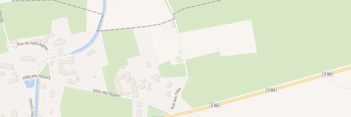Plan du 7 Rue des Tilles à Rouvres-sous-Meilly