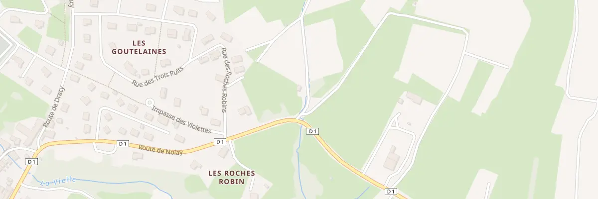 Plan du 5722 Les Goutelaines à Couches