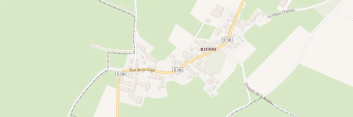 Plan du 5059 Bierre à Bonnay-Saint-Ythaire