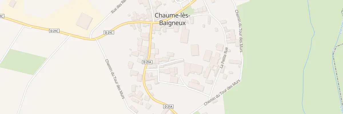Plan du 9001 Rle de l’Eglise à Chaume-lès-Baigneux