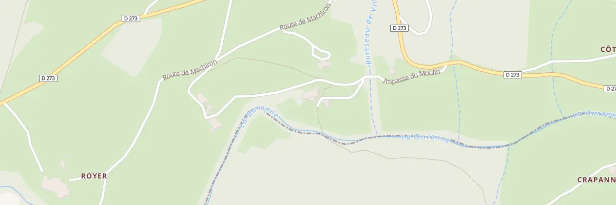Plan du 135 Imp du Moulin à Pailharès