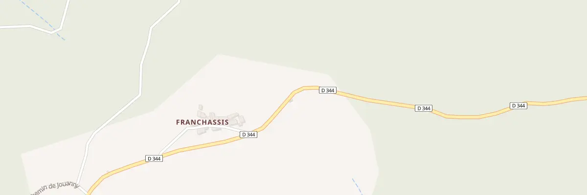 Plan du 5510 Franchassy à Pranles