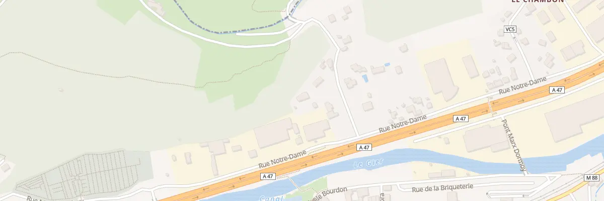 Plan du 9008 Le Frein à Lorette