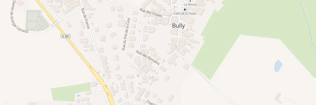 Plan du 156 Rue de la Poterne à Bully