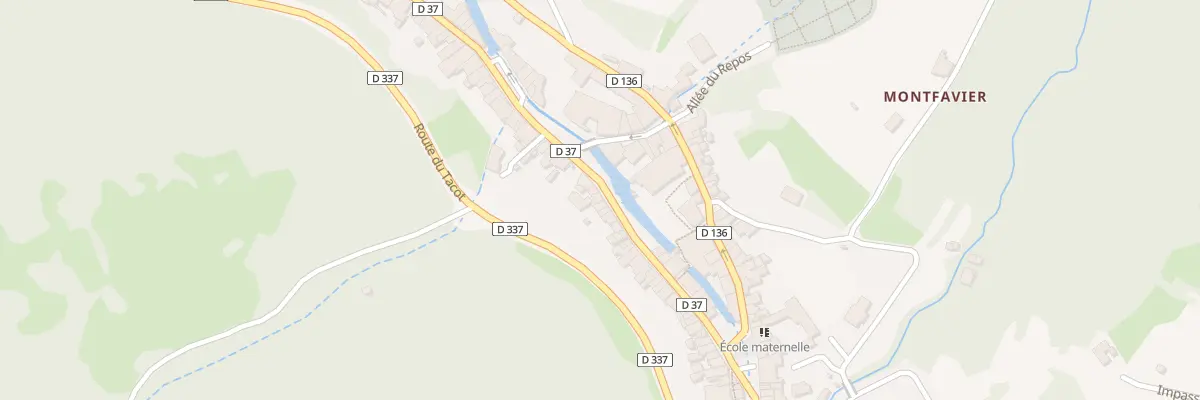 Plan du 74 Rue des Écharmeaux à Beaujeu