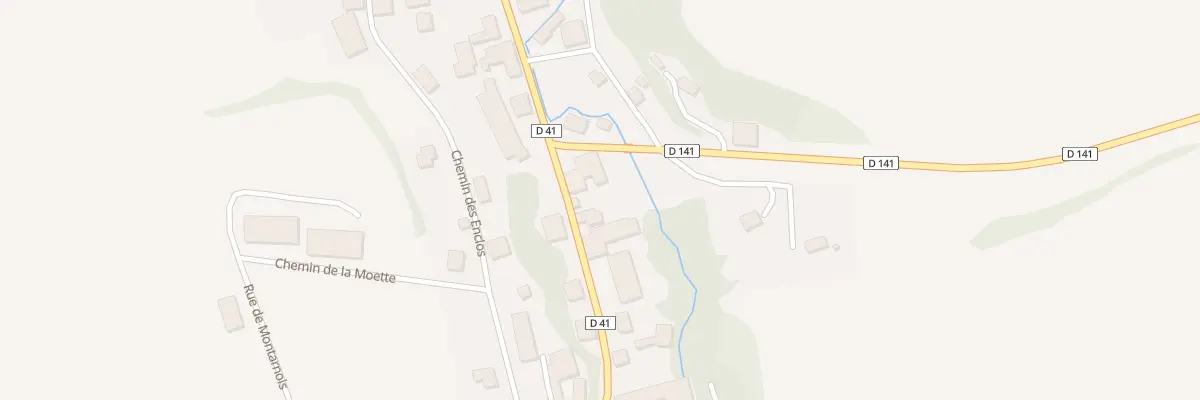 Plan du 8 Rue de l’Aidain à Semide