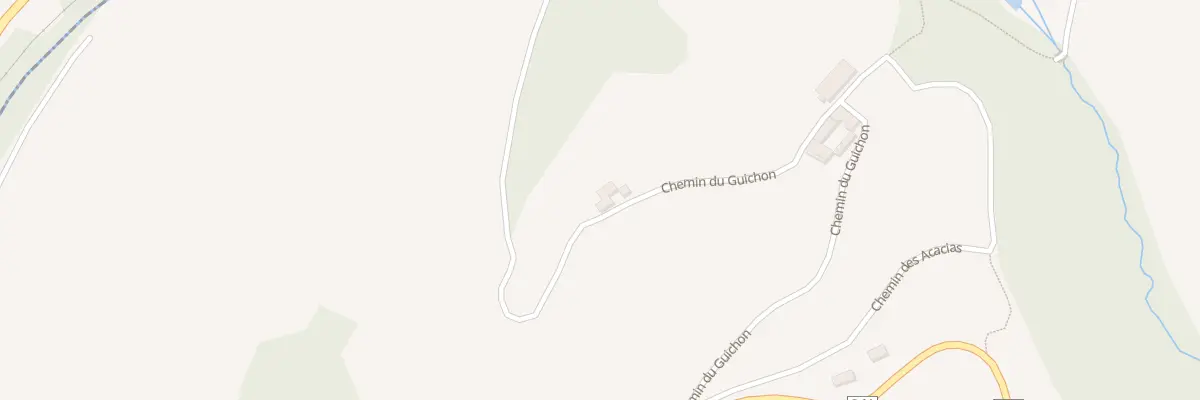 Plan du 570 Che du Guichon à Chevinay