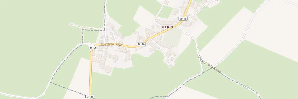 Plan du 5070 Bierre à Bonnay-Saint-Ythaire