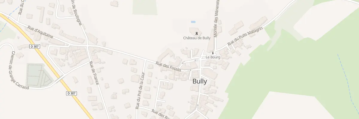 Plan du 42 Pl des Terreaux à Bully