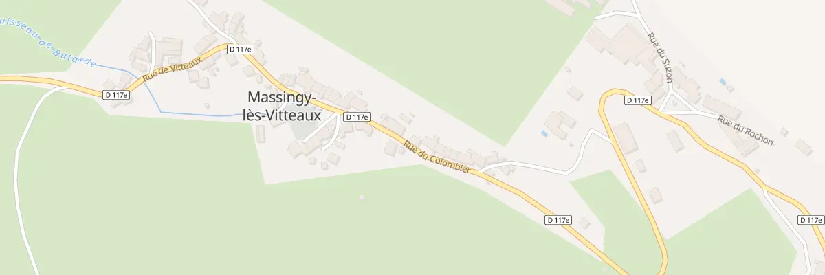 Plan du 5015 Le Village à Massingy-lès-Vitteaux