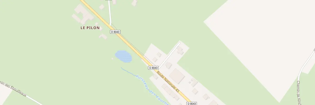 Plan du 3 Che de la Quarelle à Lonny