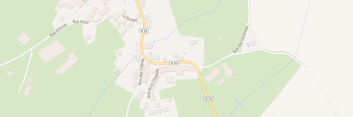 Plan du 41 Grande Rue à Chazilly