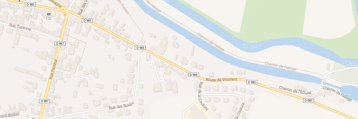 Plan du 51 Rue Arthur Rimbaud à Attigny