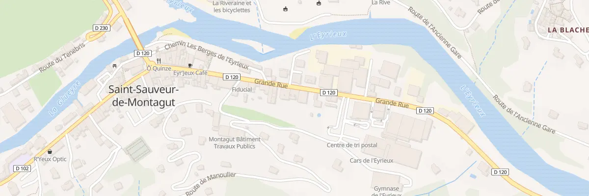 Plan du 52 Rue Grand Rue à Saint-Sauveur-de-Montagut