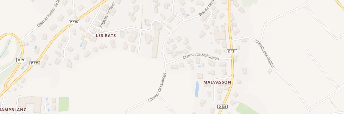 Plan du 251 Che de Malvasson à Val d’Oingt