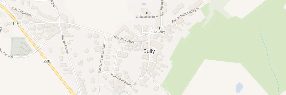 Plan du 17 All du Vieux Puits à Bully
