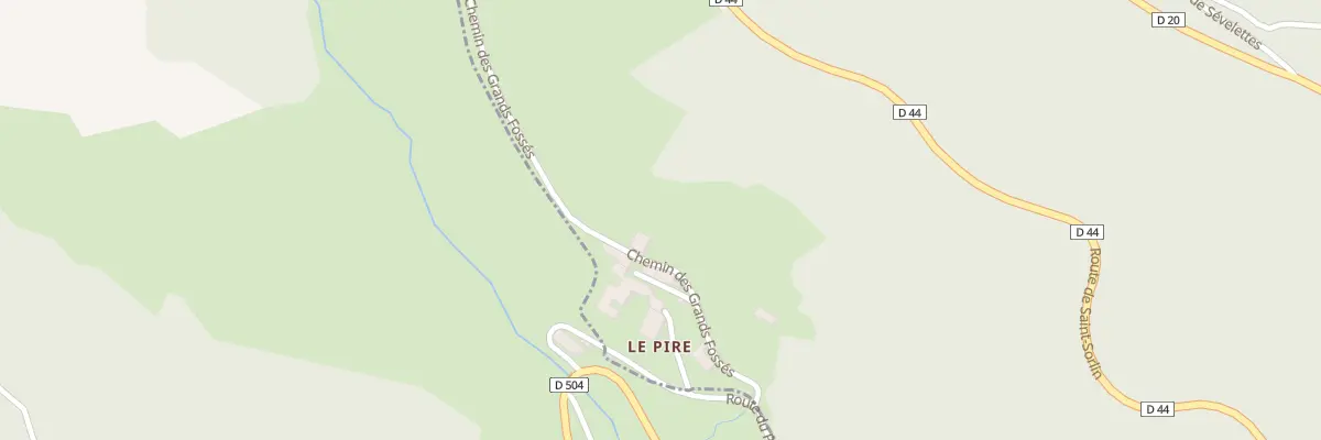 Plan du 5081A Le Pire à Montmelas-Saint-Sorlin