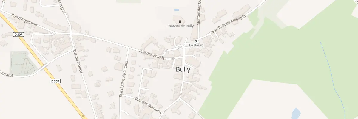 Plan du 17 Rue des Fossés à Bully