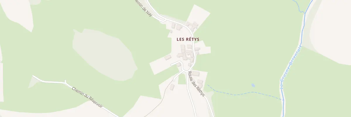 Plan du 5039 Les Retys à Germolles-sur-Grosne