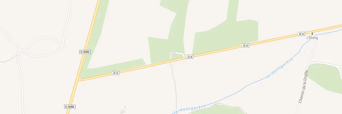 Plan du 1 Rte de Tavel à Valliguières