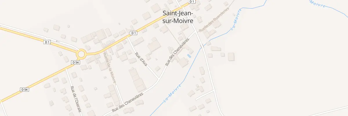 Plan du 5 Rue des Chenevieres à Saint-Jean-sur-Moivre