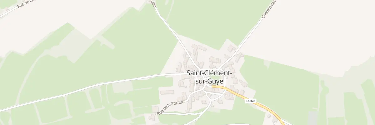 Plan du 1 Rue de Corcelles Le Bourg à Saint-Clément-sur-Guye