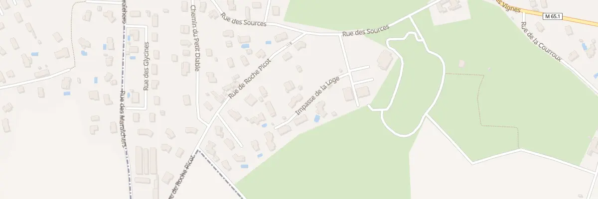 Plan du 9000 Imp de la Loge à Farnay