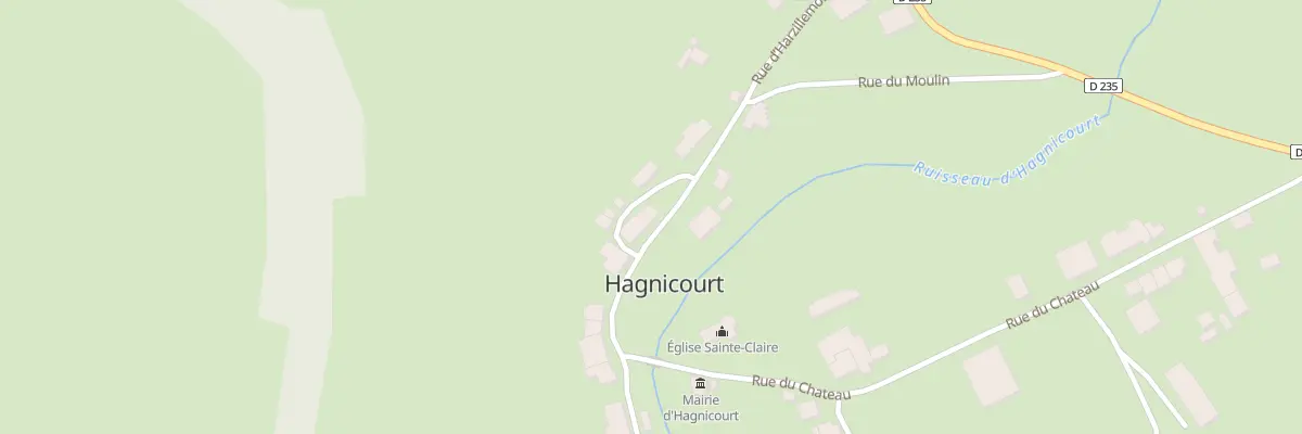 Plan du 11 Rue de la Buire à Hagnicourt