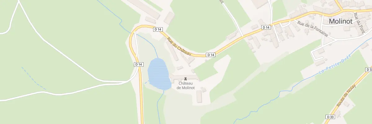 Plan du 5092 Le Chateau à Molinot