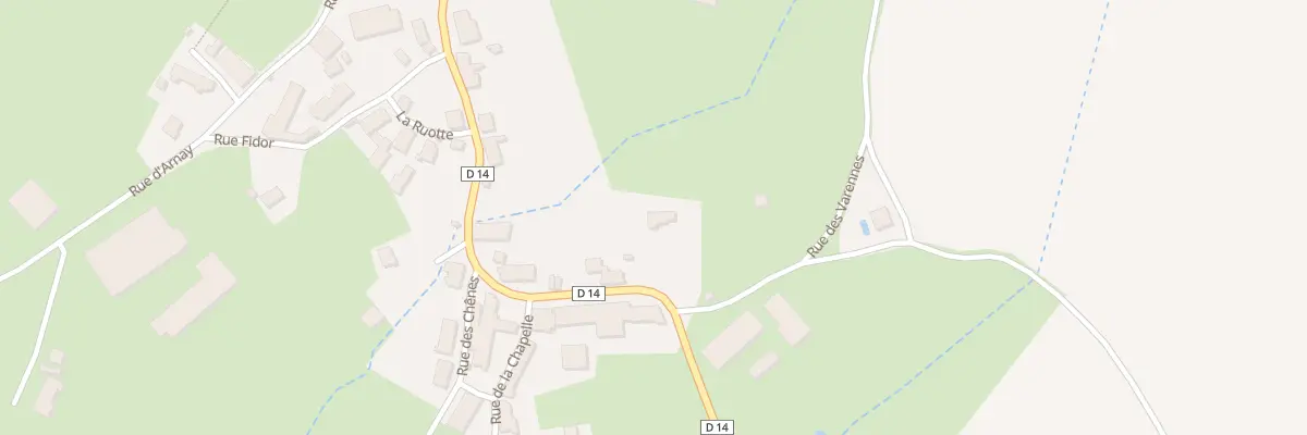 Plan du 43 Grande Rue à Chazilly
