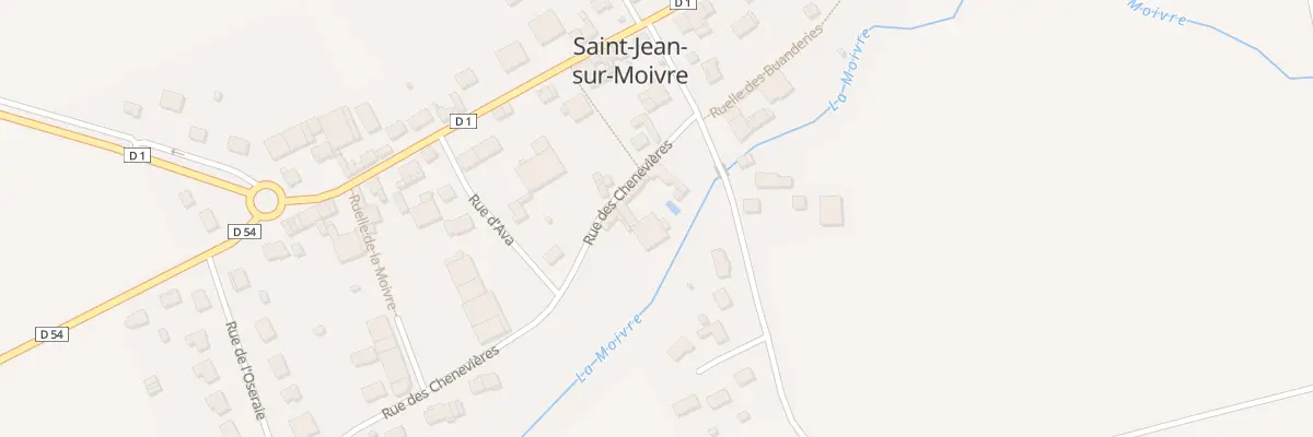 Plan du 3 Rue des Chenevieres à Châtillon-sur-Marne