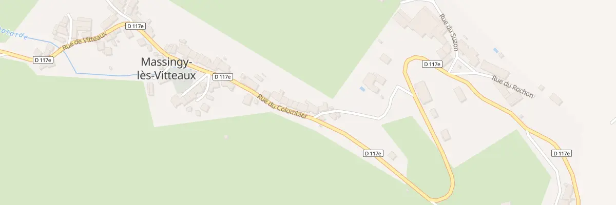 Plan du 5020 Le Village à Massingy-lès-Vitteaux