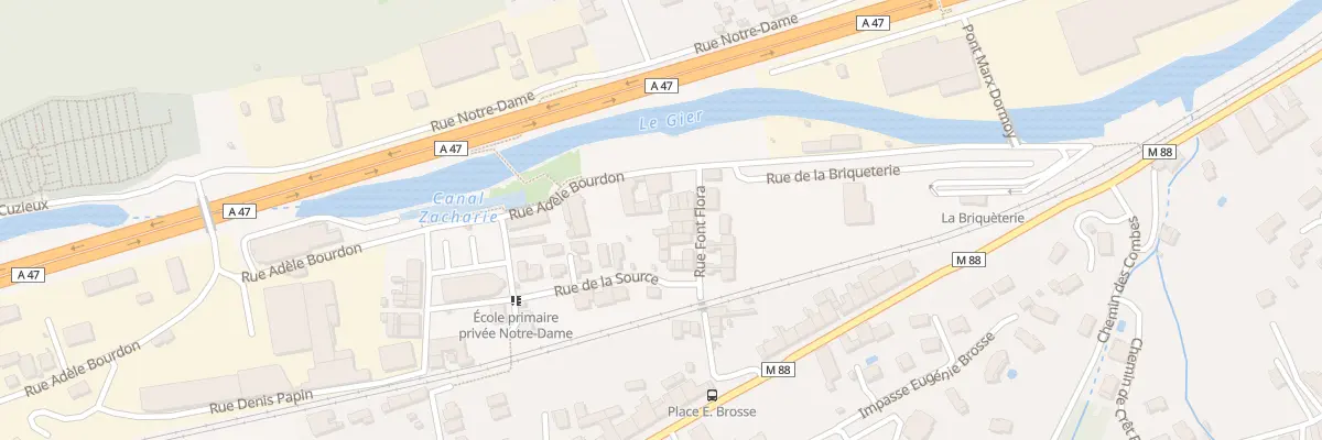 Plan du 11 Rue Font Flora à Lorette