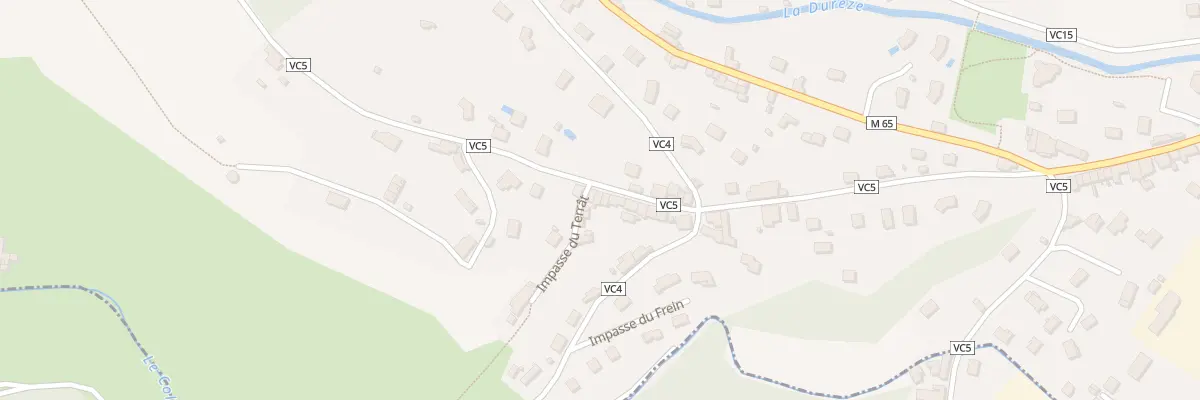Plan du 369 Rue de la Croix de la Chaire à Genilac