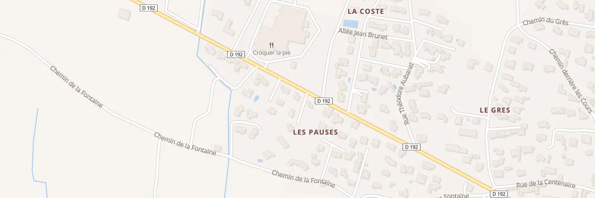 Plan du 1 Imp des Oliviers à Saint-Hilaire-d’Ozilhan