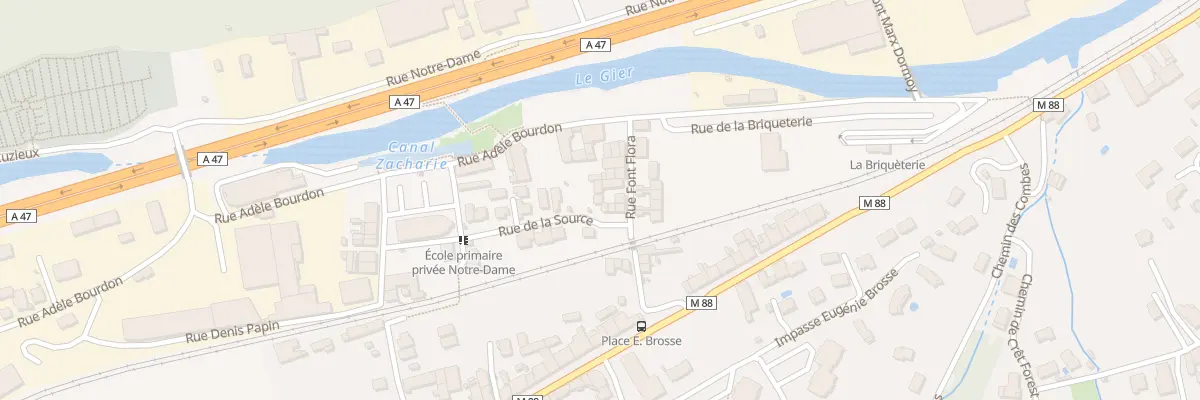 Plan du 7T Rue Font Flora à Lorette