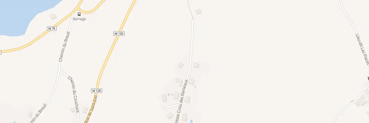 Plan du 251 Imp Croix des Rameaux à Doizieux