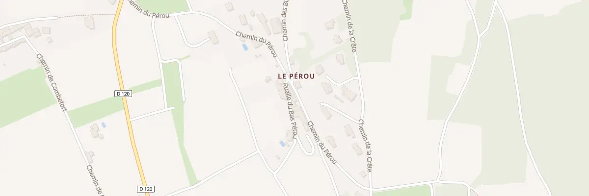 Plan du 386 Che du Pérou à Val d’Oingt