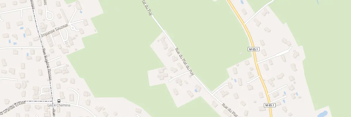 Plan du 287 Rue du Plat du Puy à Farnay