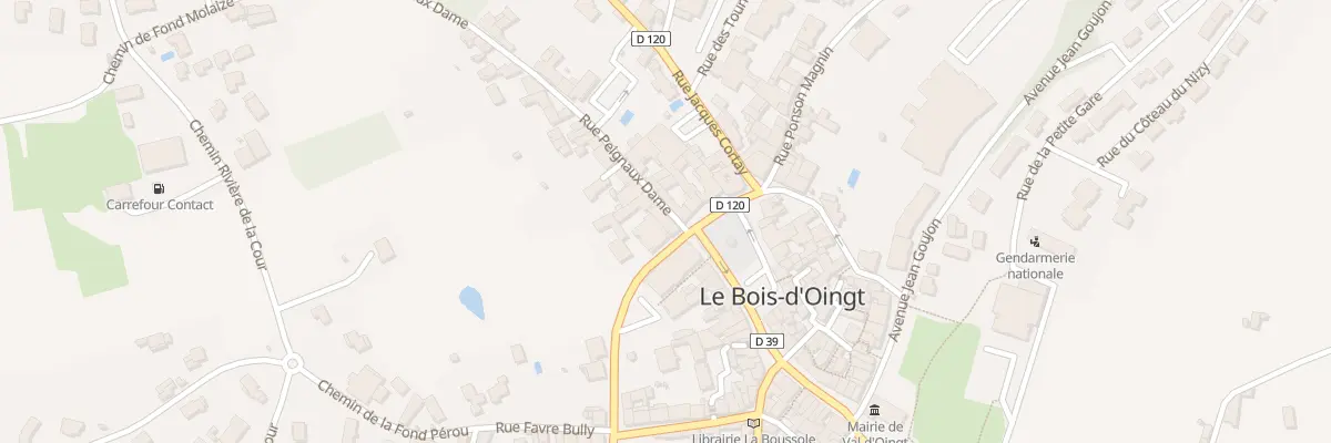 Plan du 33 Rue Peigneaux Dames à Val d’Oingt