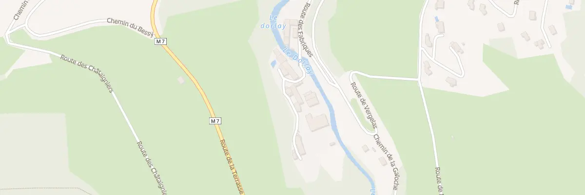 Plan du 990A Rte des Fabriques à Saint-Paul-en-Jarez