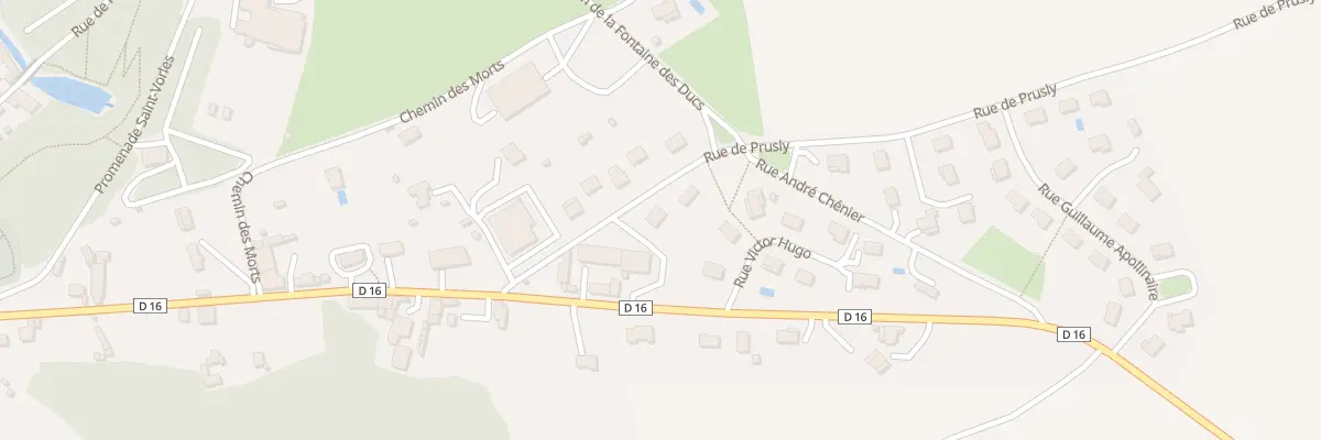 Plan du 6 Rue de Prusly à Châtillon-sur-Seine