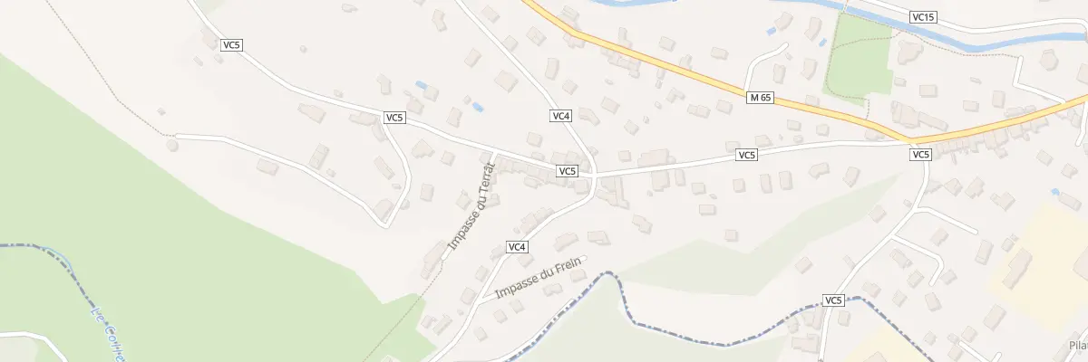 Plan du 327 Rue Croix de la Chaire à Genilac