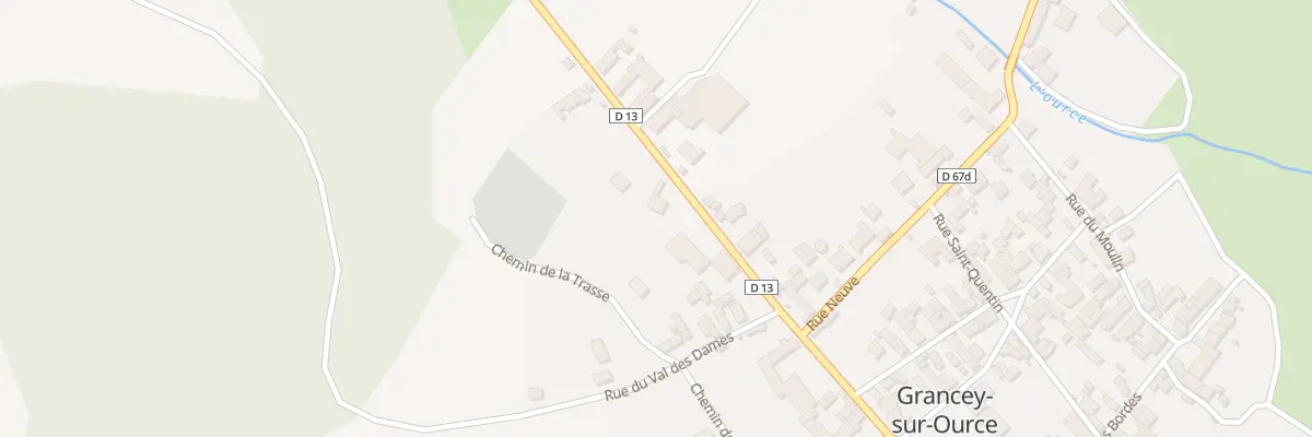 Plan du 4 Rte d’Essoyes à Grancey-sur-Ource