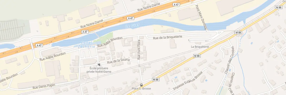 Plan du 18 Rue Font Flora à Lorette