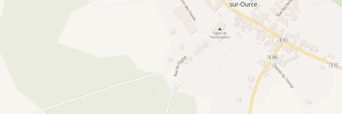 Plan du 7 Rue de l’Eglise à Grancey-sur-Ource