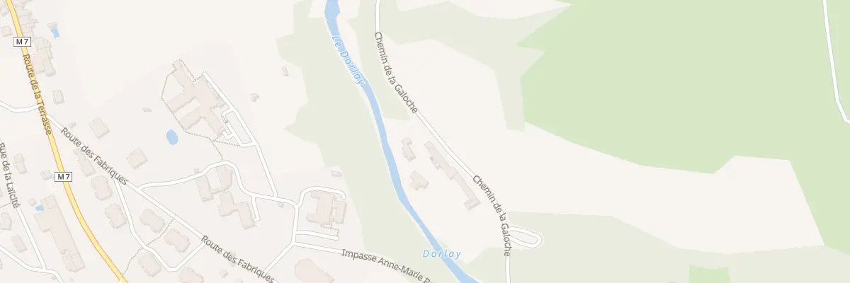 Plan du 410 Che de la Galoche à Saint-Paul-en-Jarez