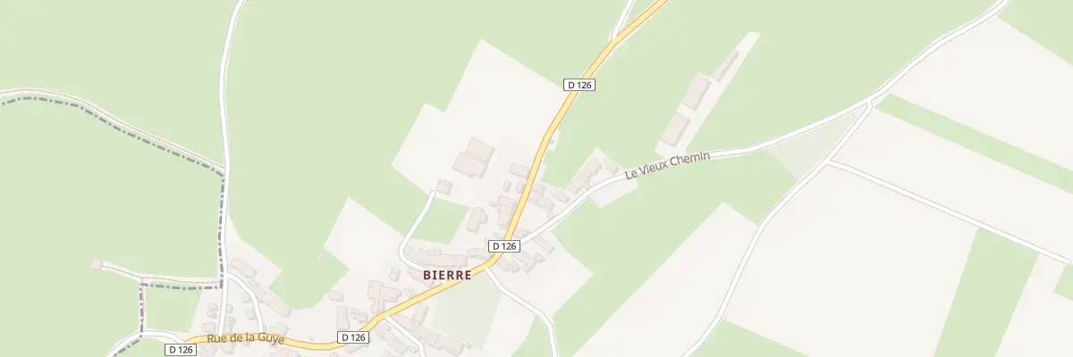 Plan du 5159 Bierre à Bonnay-Saint-Ythaire